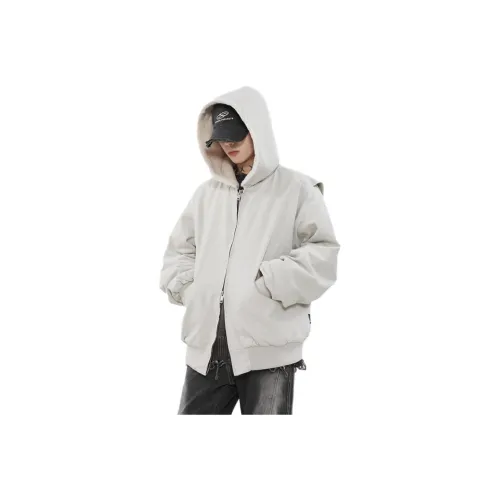 QEWBG Хаки [Малыш Флис 100% хлопок] Унисекс Пуховики