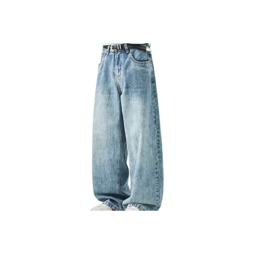 UKTK Синий Мужской Джинсы