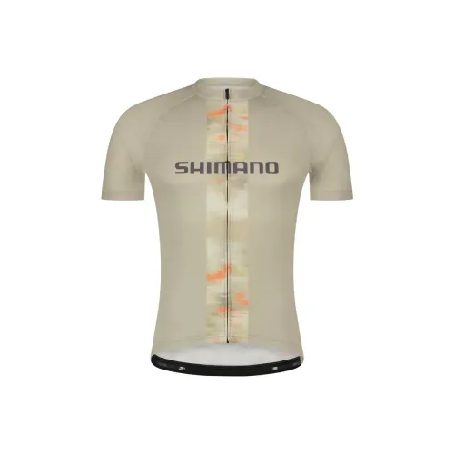 SHIMANO Бежевый Мужская Велосипедная Одежда