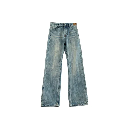 SAME FLOW Синий [Базовый] Унисекс Джинсы