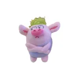 Светло-синий, морская трава, свинья