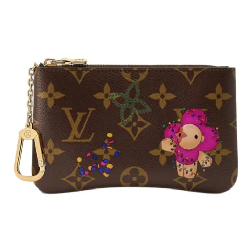 LOUIS VUITTON Холст Клатч Унисекс Коричневый