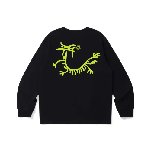 SWAMP AREA Длинный рукав Т-рубашка Унисекс