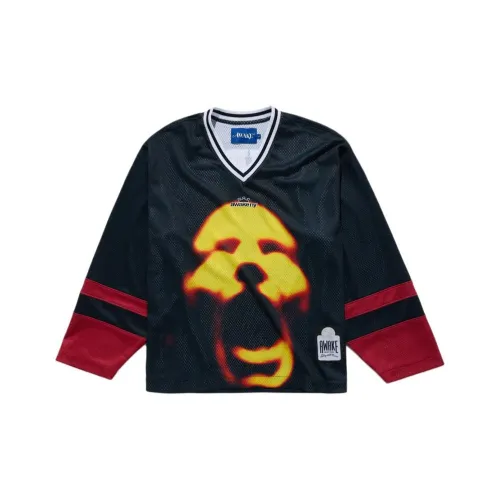 AWAKE NY FW25 Crown Logo Hockey Jersey T-Shirt Unisex