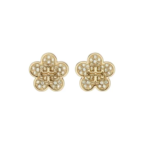 TORY BURCH Серьги с золотыми шпильками женские