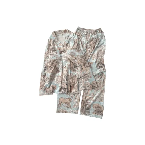 ЮЙЧЖАОЛИНЬ Pajama Комплект Осенний и Зимний Женский