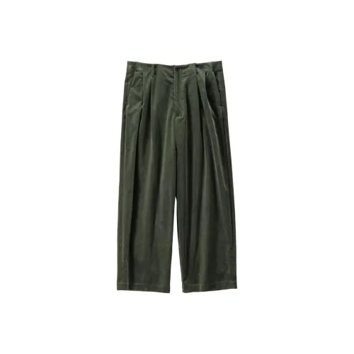 Graphpaper FW25 Suvin Вельвет Широкие Прямые Брюки Повседневные Брюки Унисекс