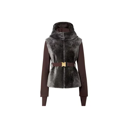 FENDI Коричневый Женская Лыжная Куртка