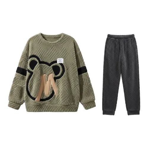 Qiao Ni Tong Изображение Цвет Мужской Пижамный Комплект