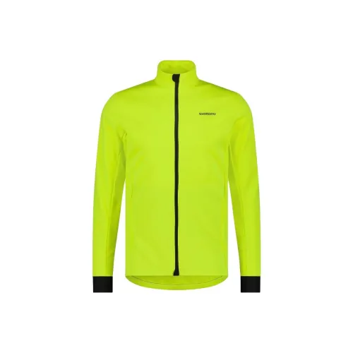SHIMANO Ярко-зеленый Мужские Куртки