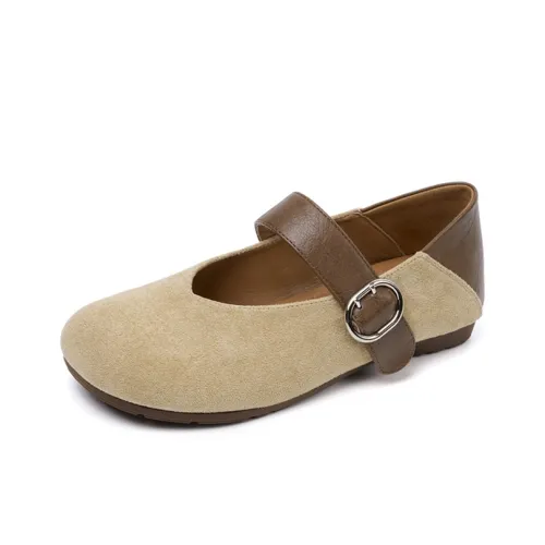 TATAYA Плоская подошва Туфли Мэри Джейн Женские