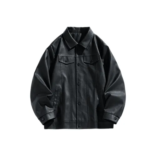 Tingqu Черные Мужские Куртки