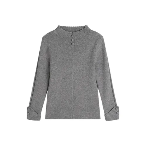YUANYUAN GIRL Серый Детские Свитера