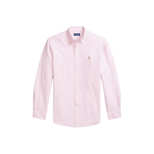 Polo Ralph Lauren Red Men's Shirts Поло Ralph Lauren Красные Мужские Рубашки