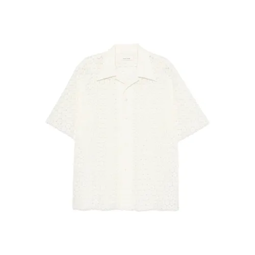 Wales Bonner Белые Мужские Рубашки