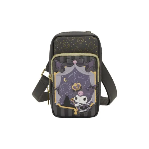 Sanrio LOUNGEFLY Коллаборация искусственная кожа чехол для телефона сумка через плечо женский серый