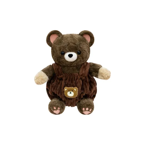 SINPAID BULL Плюшевый рюкзак стандартный унисекс кофейный