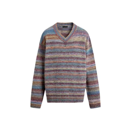 ZARA Многоцветный Мужской Трикотаж