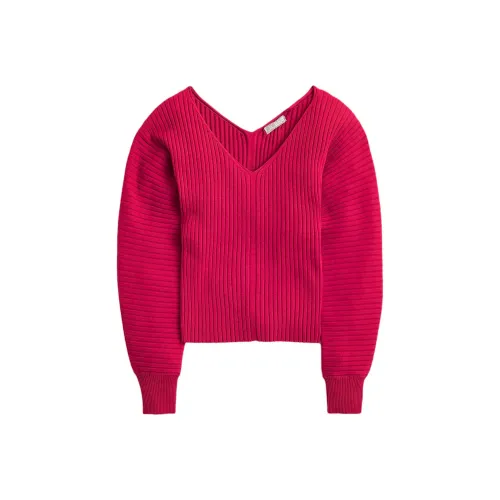 J.Crew Розовый Красный Женский Свитер