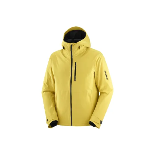 SALOMON Celery Зеленый Мужская Лыжная Куртка