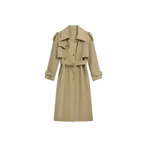 Local Gal Хаки Женская Тренч