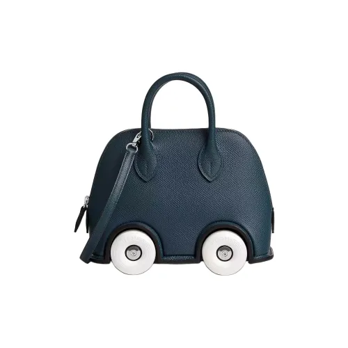 HERMES Bolide Epsom Телячья кожа Сумка Женские 7P BLEU Немецкий размер (DE) Пруссия Прусский синий