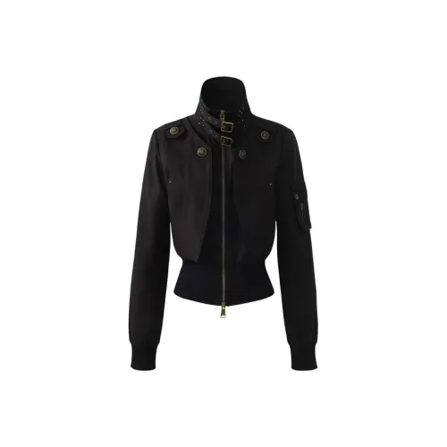 VKXOW Черные Женские Куртки