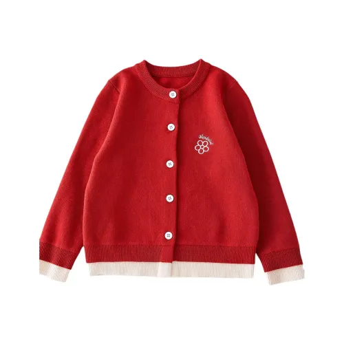 Elephants Красные Свитера для школьного возраста