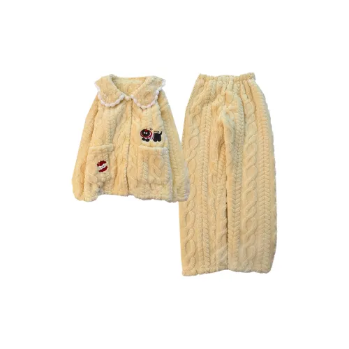 ЮЙЧЖАОЛИНЬ Pajama Комплект Осенний и Зимний Женский