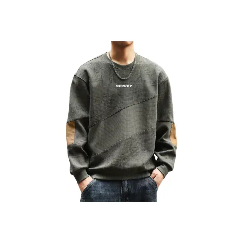 GELANLU Осенний свитшот свободный крой унисекс