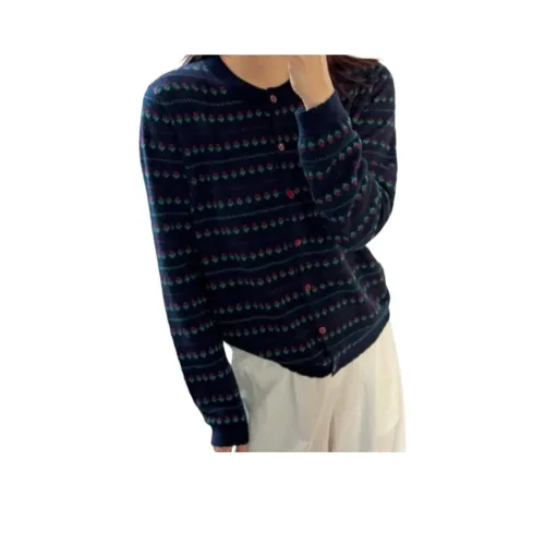 Dippanis Темно-синий Синий Женский Трикотаж