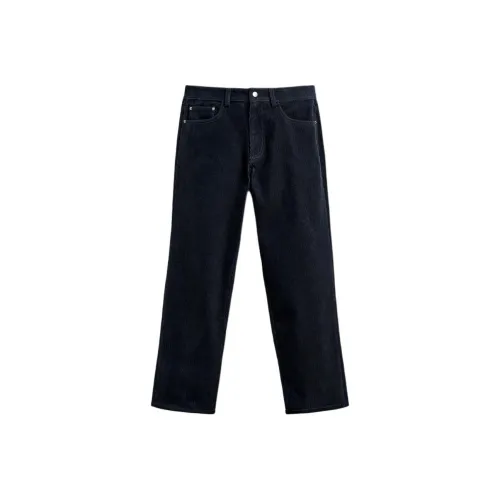 ZARA Морской синий Мужские Повседневные Штаны