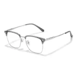 Прозрачный серебристо-серый