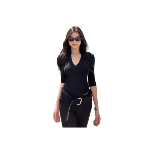 Lanza Черные Женские T-рубашки