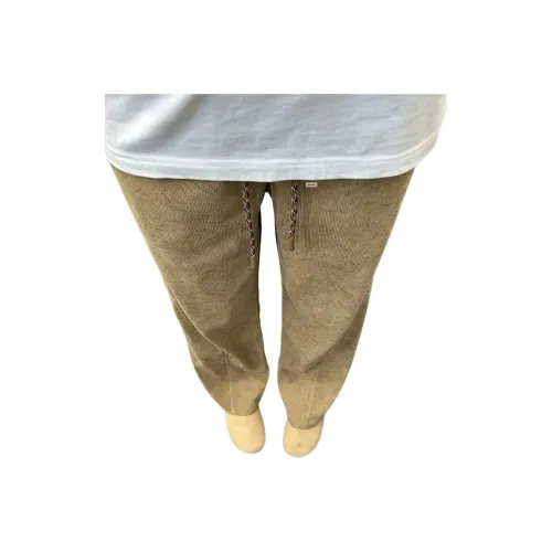 DEMAVIE Хаки Унисекс Повседневные Штаны