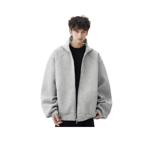 TUOFEI Светло-серый Унисекс Свитшоты