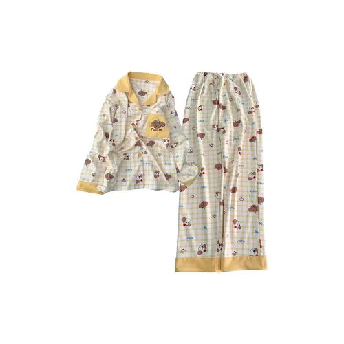 YUZHAOLIN Pajama Комплект Осенний и Зимний Женский