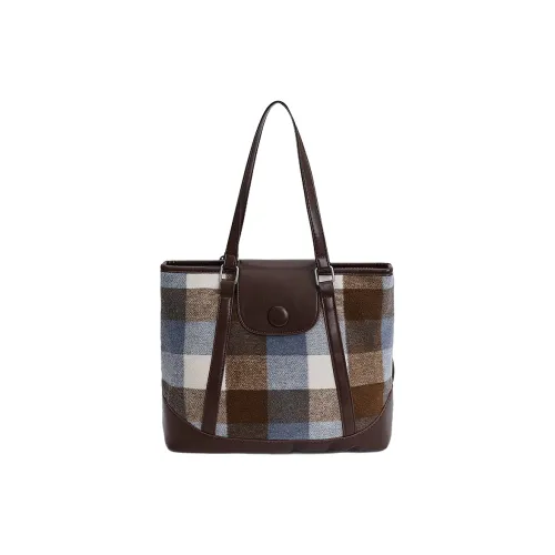 WRELS ПУ (полиуретан) Сумка через плечо Стандартная Женская Кофейного цвета