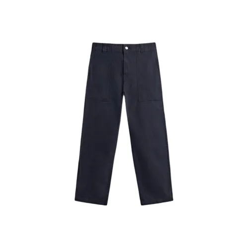 ZARA Морской синий Мужские Повседневные Штаны