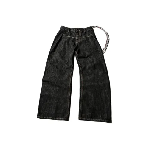 PANDA ADEVIL Черный Унисекс Джинсы