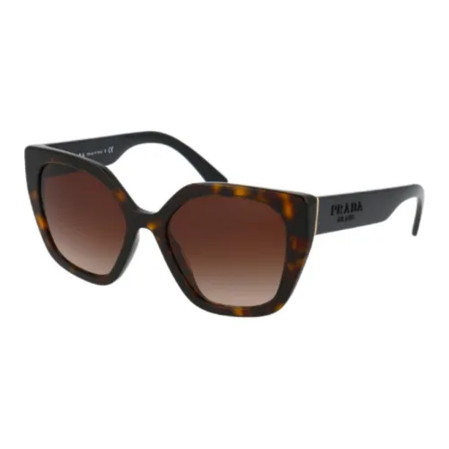 PRADA Кошачий глаз Солнцезащитные очки Женские Черепаховый