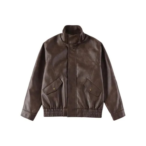 XLUUD Мужские кожаные куртки