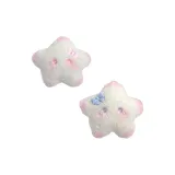 Розовый бант + синий бант, украшение