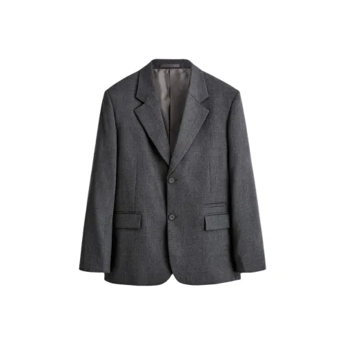 COS Темно-серый Мужской Деловой костюм