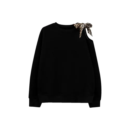 LOVEHEYNEW Черный Женский Свитшот