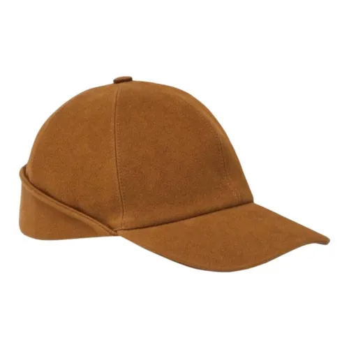 Loro Piana Вискоза Кепки Мужской Коньяк Темный