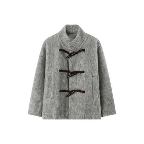 7 SEVFUN Серый Женский Пальто