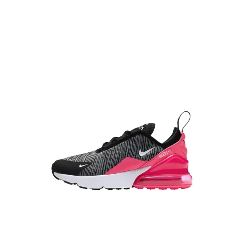 Nike Air Max 270 Low Топ Повседневная обувь Черный Розовый Детский