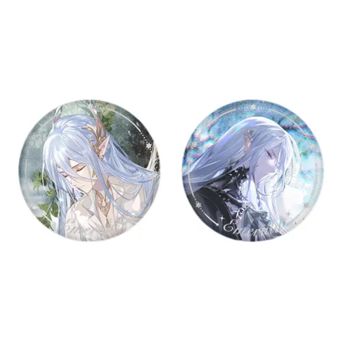 SHIKONGZHONGDEHUILVREN Ain Luchun Luo Xia Sislai Ye Xuan Темно-ночной FINALE Collection Значок Значки