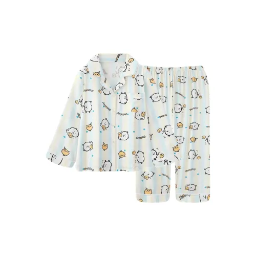 XIAOLIZI Необычный SHIRO Женские Пижамные Комплекты